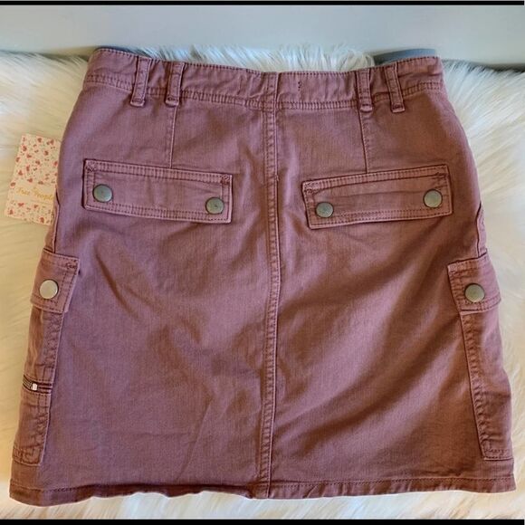 NWT Free People Avenue Dusty Lilac Mini Skirt! 🔥 - Picture 6 of 8